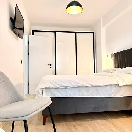Apartmán Aqua Vista Infinity & Mare - Piscina - Jacuzzi - Sauna - Gym Privat Năvodari